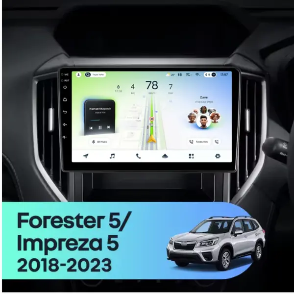 Navigatie Auto Teyes CC4L DTS Subaru Forester 5 2018-2023 6+64GB 9" QLED Qualcomm 2Ghz, Android 4G Bluetooth 5.1 DSP