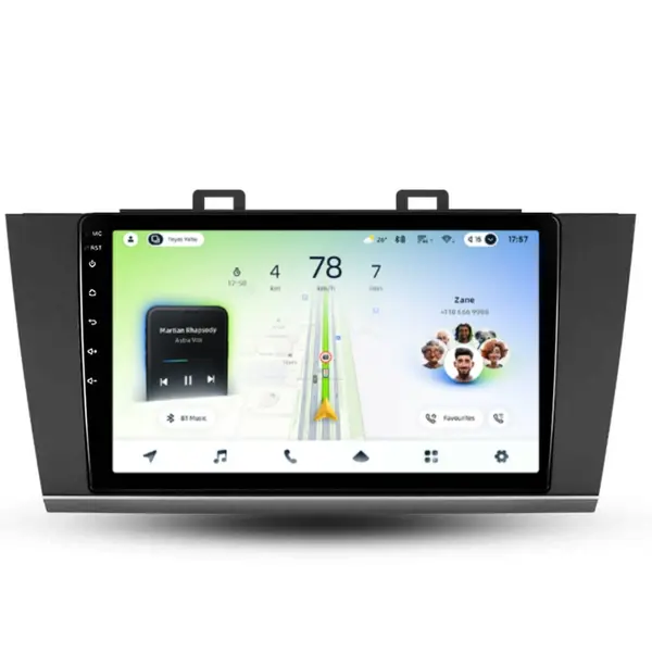 Navigatie Auto Teyes CC4L DTS Subaru Outback 5 2014-2018 6+64GB 9" QLED Qualcomm 2Ghz, Android 4G Bluetooth 5.1 DSP