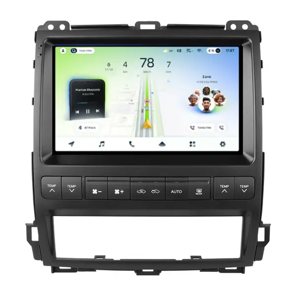 Navigatie Auto Teyes CC4L DTS Toyota Land Cruiser Prado J120 2002-2009 6+64GB 9" QLED Qualcomm 2Ghz, Android 4G Bluetooth 5.1 DSP