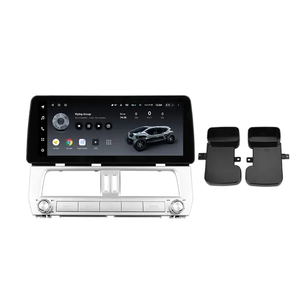 Navigatie Auto Teyes Lux One 360° Toyota Toyota Land Cruiser Prado 150 2018-2020 6+128GB 12.3" IPS Octa-core 2Ghz, Android 4G Bluetooth 5.1 DSP