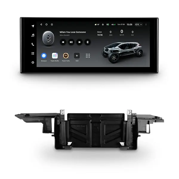 Navigatie Auto Teyes Lux One Audi A6 C7 2012-2014 6+128GB 12.3" IPS Octa-Core 2.0 GHz Android 4G DSP Bluetooth 5.1