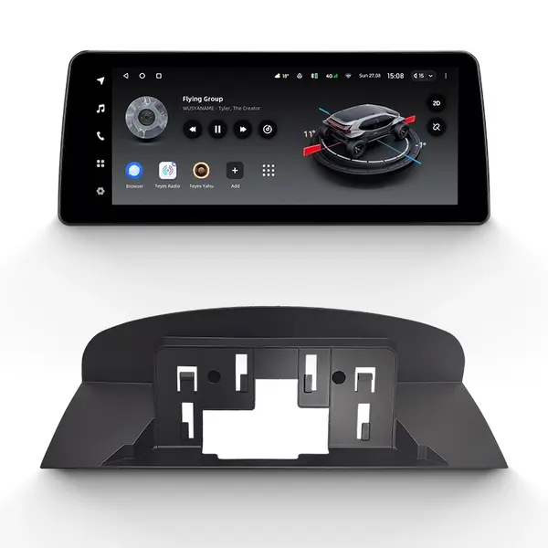 Navigatie auto Teyes Lux One BMW Seria 5 E60 2003-2007 CCC 6+128GB 12.3 IPS Octa-Core 2.0 GHz Android 4G DSP Bluetooth 5.1