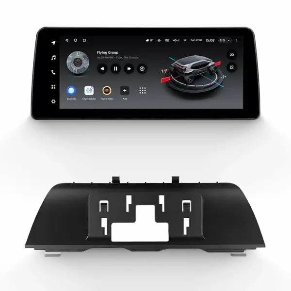Navigatie auto Teyes Lux One BMW Seria 5 F11 2009-2013 CIC 6+128GB 12.3” IPS Octa-Core 2.0 GHz Android 4G DSP Bluetooth 5.1