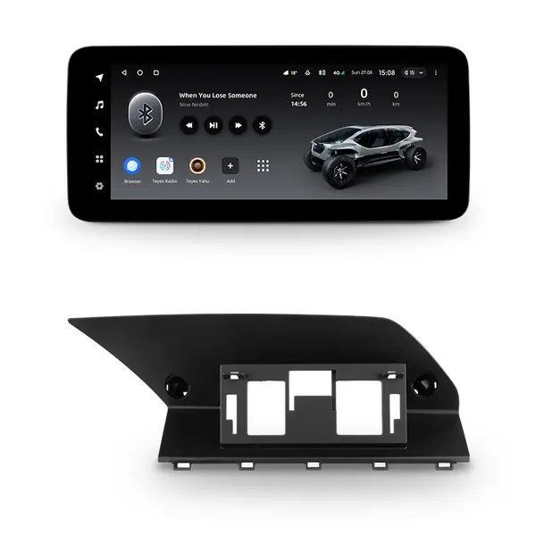 Navigatie auto Teyes Lux One Mercedes-Benz GLK X204 2008-2012 NTG 4.0 6+128GB 12.3 IPS Octa-Core 2.0 GHz Android 4G DSP Bluetooth 5.1