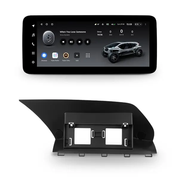 Navigatie auto Teyes Lux One Mercedes-Benz GLK X204 2012-2015 NTG 4.5 6+128GB 12.3” IPS Octa-Core 2.0 GHz Android 4G DSP Bluetooth 5.1
