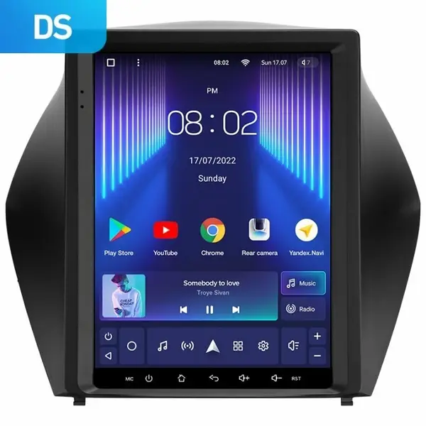Navigatie Auto Teyes Tip Tesla TPRO 2 Hyundai Tucson 2 2009-2015 4+64GB 9.7" QLED Octa-core 1.8Ghz, Android 4G Bluetooth 5.1 DSP