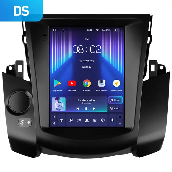 Navigatie Auto Teyes Tip Tesla TPRO 2 Toyota RAV4 XA30 2005-2013 4+64GB 9.7" QLED Octa-core 1.8Ghz, Android 4G Bluetooth 5.1 DSP