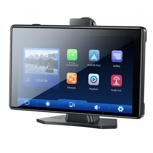 Navigatie Auto Yesido KM18, Wi-Fi, 9inch, 1024x600, Difuzor 2 W, 2GB DDR3, Camera spate/fata (Negru)
