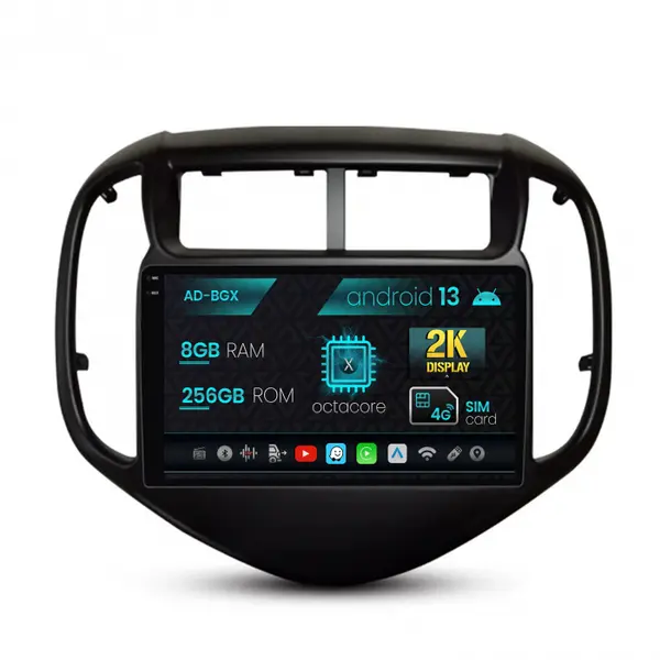 Navigatie Chevrolet Aveo (2016-2021), Android 13, X-Octacore 8GB RAM + 256GB ROM, 9.5 Inch - AD-BGX9008+AD-BGRKIT230