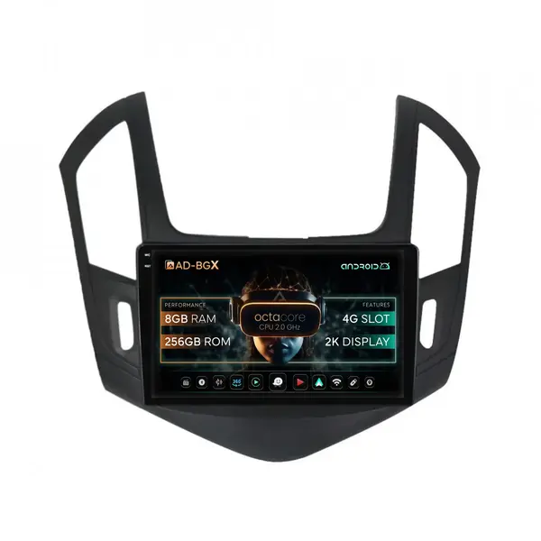 Navigatie Chevrolet Cruze (2013-2015), Android, X-Octacore 8GB RAM + 256GB ROM, 10.36 Inch - AD-BGX10008+AD-BGRKIT244