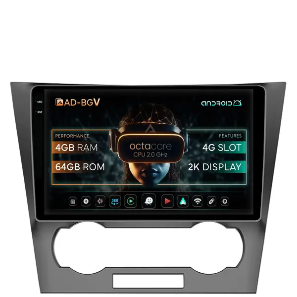 Navigatie Chevrolet Epica (2006-2012), Android, V-Octacore 4GB RAM + 64GB ROM, 9.5 Inch - AD-BGV9004+AD-BGRKIT242