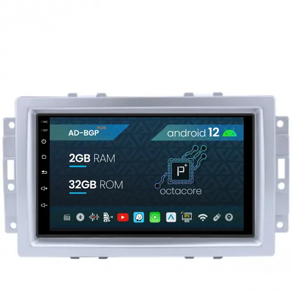 Navigatie Chrysler 300C (2004-2011), Android 12, P-Octacore 2GB RAM + 32GB ROM, 7 Inch - AD-BGP1002+AD-BGRCR004