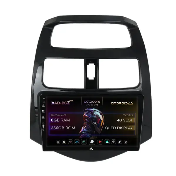 Navigatie Daewoo Matiz Chevrolet Spark (2010-2014), Android, Z-Octacore 8GB RAM + 256GB ROM, 9 Inch - AD-BGZ9008+AD-BGRKIT243