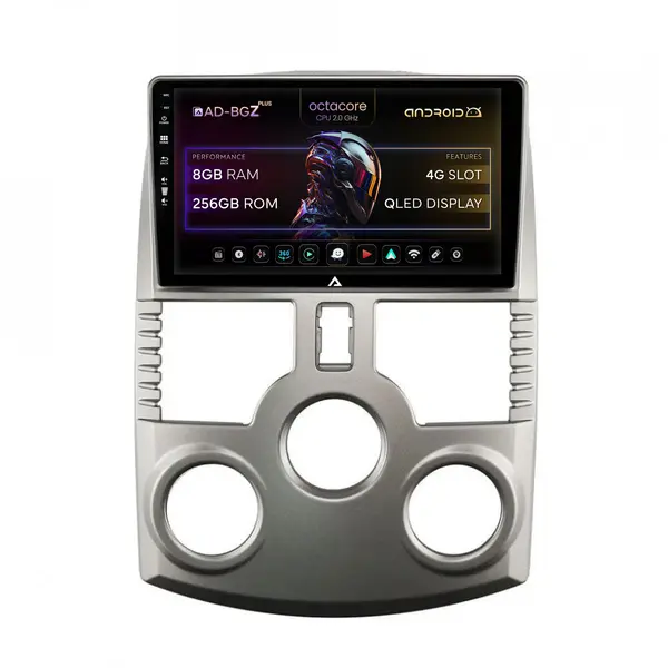 Navigatie Daihatsu Terior (2005+), Android, Z-Octacore 8GB RAM + 256GB ROM, 9 Inch - AD-BGZ9008+AD-BGRKIT109V3