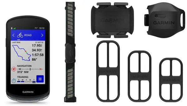Navigație de bicicleta Garmin - Edge 1040 Bundle, 3.5'', 32GB, negru