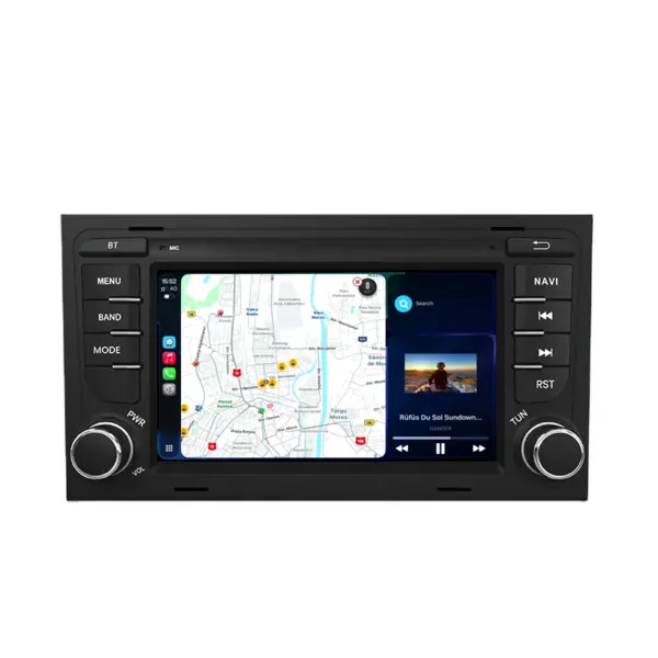Navigatie Dedicata Audi A4 B6 B7 (2001-2008),QuadCore, 7Inch, 4Gb Ram, 64Gb Stocare, Carplay
