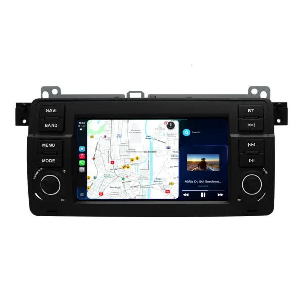 Navigatie Dedicata BMW Seria 3 E46 (1998 - 2006), 7Inch, 2Gb Ram, 32Gb Stocare, Carplay