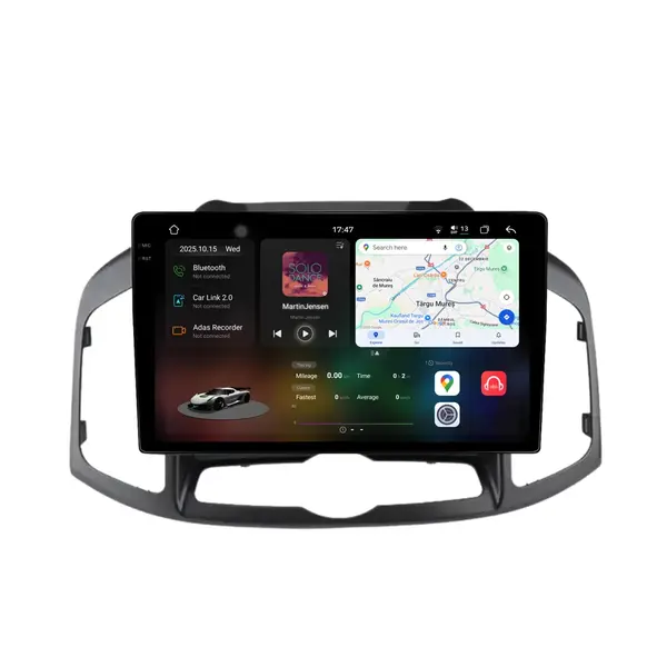 Navigatie Dedicata Chevrolet Captiva (2006 - 2011), 2K, 12Gb Ram, 256Gb Stocare, Android Auto, Carplay