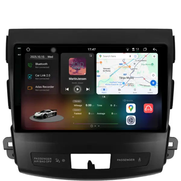 Navigatie Dedicata Citroen C-Crosser (2007-2012), 2K, 12Gb Ram, 256Gb Stocare, Carplay