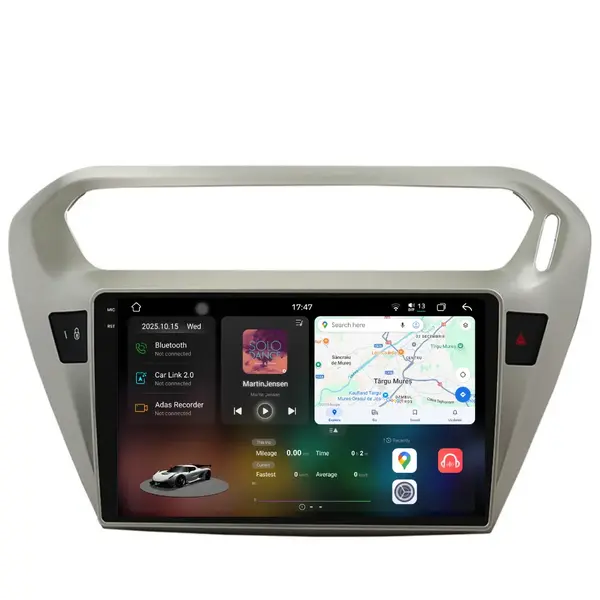 Navigatie Dedicata Citroen C-Elysee (2013-2018), 2K, 12Gb Ram, 256Gb Stocare, Carplay