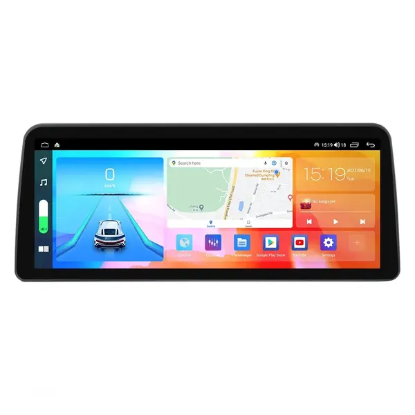 Navigatie dedicata cu Android Alfa Romeo Mito 2008 - 2018, 4GB RAM, Radio GPS Dual Zone, Display QLED 12.3" Touchscreen, Internet Wi-Fi si slot SIM 4G, Bluetooth, MirrorLink, USB