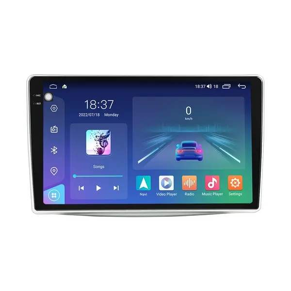 Navigatie dedicata cu Android Alfa Romeo Mito 2008 - 2018, 4GB RAM, Radio GPS Dual Zone, Display 2K QLED 9.5" Touchscreen, Internet Wi-Fi si slot SIM 4G, Bluetooth, MirrorLink, USB