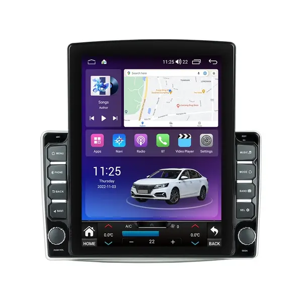 Navigatie dedicata cu Android Alfa Romeo Mito 2008 - 2018, 8GB RAM, Radio GPS Dual Zone, Touchscreen IPS 9.7" HD tip Tesla, Internet Wi-Fi si slot SIM 4G, Bluetooth, MirrorLink, USB