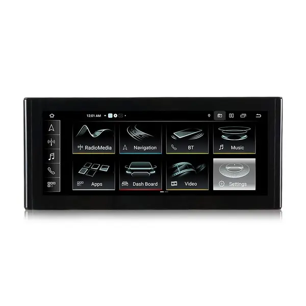 Navigatie dedicata cu Android Audi A3 (8V) 2012 - 2020 cu navigatie RMC, 6GB RAM, Radio GPS Dual Zone, Display QLED 12.3" Touchscreen, Internet Wi-Fi si slot SIM 4G, Bluetooth, MirrorLink, USB