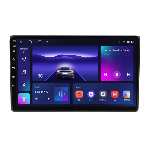 Navigatie dedicata cu Android Audi A4 (B6, B7) 2000 - 2008, 4GB RAM, Radio GPS Dual Zone, Display HD IPS 9" Touchscreen, Internet Wi-Fi, Bluetooth, MirrorLink, USB