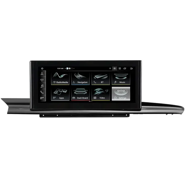 Navigatie dedicata cu Android Audi A4 (B9) / A5 (F5) 2015 - 2020, 6GB RAM, Radio GPS Dual Zone, Display QLED 12.3" Touchscreen, Internet Wi-Fi si slot SIM 4G, Bluetooth, MirrorLink, USB