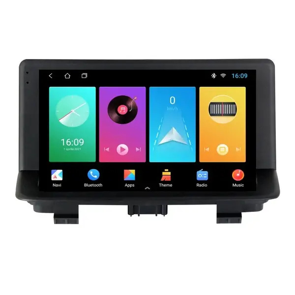 Navigatie dedicata cu Android Audi Q3 (8U) 2011 - 2020, 2GB RAM, Radio GPS Dual Zone, Display HD IPS 9" Touchscreen, Internet Wi-Fi, Bluetooth, MirrorLink, USB
