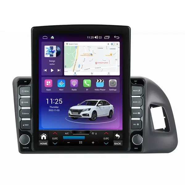 Navigatie dedicata cu Android Audi Q5 (8R) 2008 - 2017, 8GB RAM, Radio GPS Dual Zone, Touchscreen IPS 9.7" HD tip Tesla, Internet Wi-Fi si slot SIM 4G, Bluetooth, MirrorLink, USB