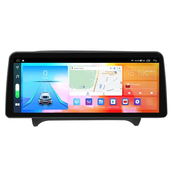 Navigatie dedicata cu Android Audi TT 2006 - 2015, 4GB RAM, Radio GPS Dual Zone, Display QLED 12.3" Touchscreen, Internet Wi-Fi si slot SIM 4G, Bluetooth, MirrorLink, USB