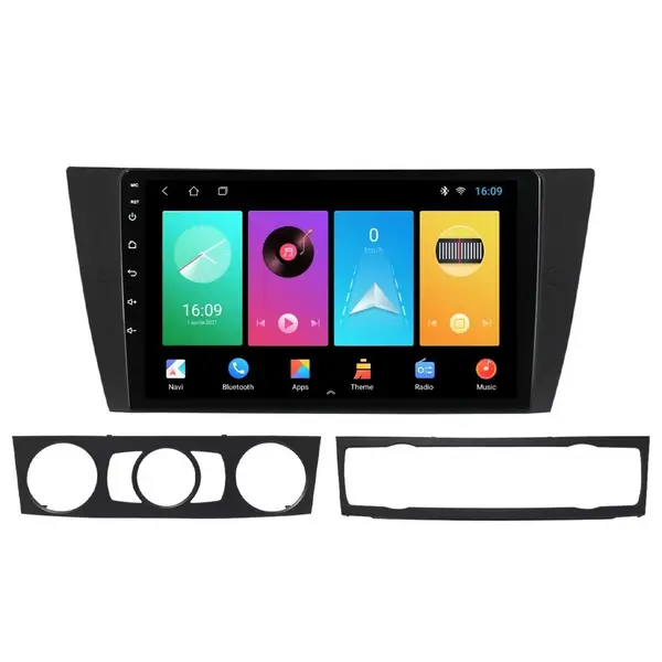 Navigatie dedicata cu Android BMW Seria 3 (E90) 2004 - 2013, 2GB RAM, Radio GPS Dual Zone, Display HD IPS 9" Touchscreen, Internet Wi-Fi, Bluetooth, MirrorLink, USB