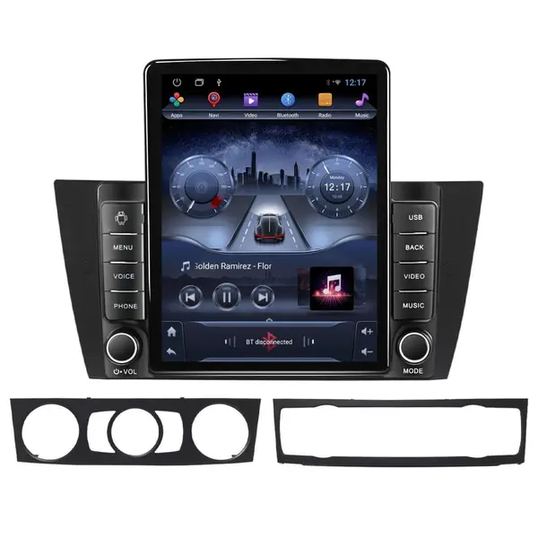 Navigatie dedicata cu Android BMW Seria 3 (E90) 2004 - 2013, 2GB RAM, Radio GPS Dual Zone, Touchscreen IPS 9.7" HD tip Tesla, Internet Wi-Fi, Bluetooth, MirrorLink, USB