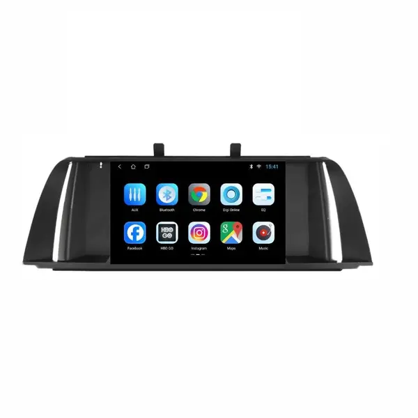Navigatie dedicata cu Android BMW Seria 5 (F10) 2009 - 2012, 1GB RAM, Radio GPS Dual Zone, Display HD IPS 9" Touchscreen, Internet Wi-Fi, Bluetooth, MirrorLink, USB