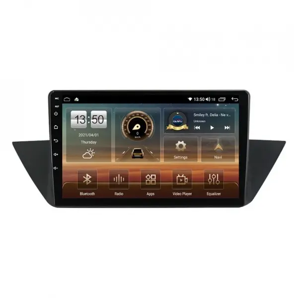 Navigatie dedicata cu Android BMW X1 (E84) 2009 - 2015, 6GB RAM, Radio GPS Dual Zone, Display HD QLED 10" Touchscreen, Internet Wi-Fi si slot SIM 4G, Bluetooth, MirrorLink, USB