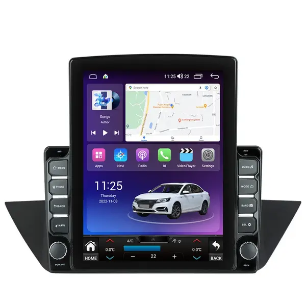 Navigatie dedicata cu Android BMW X1 (E84) 2009 - 2015, 8GB RAM, Radio GPS Dual Zone, Touchscreen IPS 9.7" HD tip Tesla, Internet Wi-Fi si slot SIM 4G, Bluetooth, MirrorLink, USB