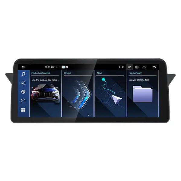 Navigatie dedicata cu Android BMW X1 (E84) 2009 - 2015 cu navigatie CIC, 6GB RAM, Radio GPS Dual Zone, Display QLED 12.3" Touchscreen, Internet Wi-Fi si slot SIM 4G, Bluetooth, MirrorLink, USB