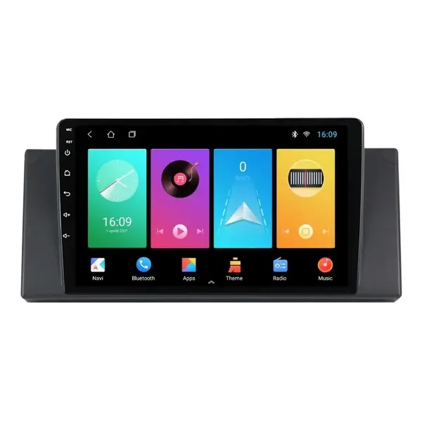 Navigatie dedicata cu Android BMW X5 (E53) 2000 - 2006, 2GB RAM, Radio GPS Dual Zone, Display HD IPS 9" Touchscreen, Internet Wi-Fi, Bluetooth, MirrorLink, USB