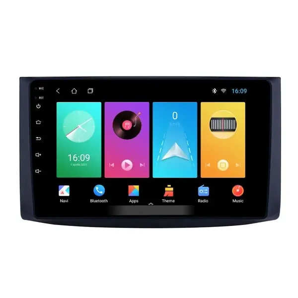 Navigatie dedicata cu Android Chevrolet Aveo 2006 - 2011, 2GB RAM, Radio GPS Dual Zone, Display HD IPS 9" Touchscreen, Internet Wi-Fi, Bluetooth, MirrorLink, USB