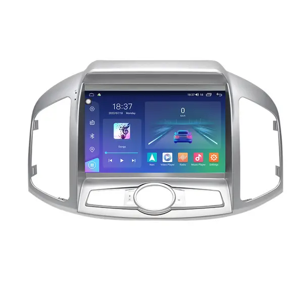 Navigatie dedicata cu Android Chevrolet Captiva 2011 - 2016, 4GB RAM, Radio GPS Dual Zone, Display 2K QLED 9.5" Touchscreen, Internet Wi-Fi si slot SIM 4G, Bluetooth, MirrorLink, USB