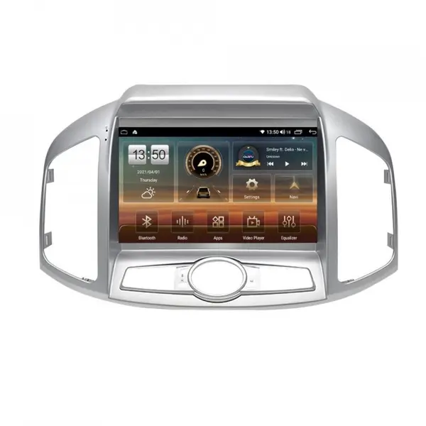 Navigatie dedicata cu Android Chevrolet Captiva 2011 - 2016, 8GB RAM, Radio GPS Dual Zone, Display HD QLED 9" Touchscreen, Internet Wi-Fi si slot SIM 4G, Bluetooth, MirrorLink, USB