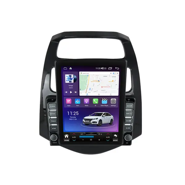 Navigatie dedicata cu Android Chevrolet Spark 2009 - 2015, 4GB RAM, Radio GPS Dual Zone, Touchscreen IPS 9.7" HD tip Tesla, Internet Wi-Fi si slot SIM 4G, Bluetooth, MirrorLink, USB