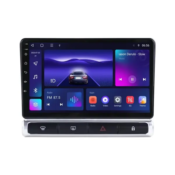 Navigatie dedicata cu Android Citroen C3 Aircross I 2017 - 2023, 4GB RAM, Radio GPS Dual Zone, Display HD IPS 9" Touchscreen, Internet Wi-Fi, Bluetooth, MirrorLink, USB