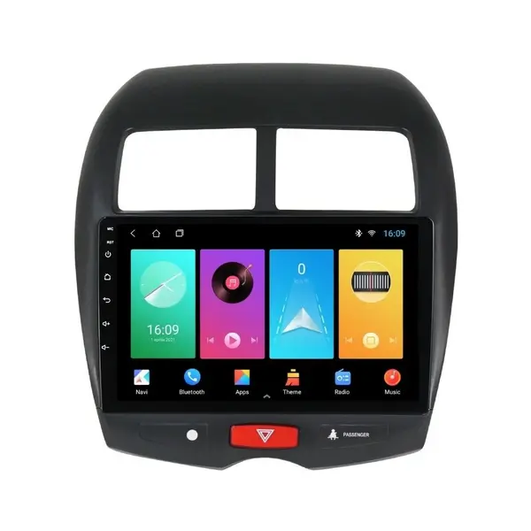 Navigatie dedicata cu Android Citroen C4 Aircross 2012 - 2017, 1GB RAM, Radio GPS Dual Zone, Display HD IPS 10" Touchscreen, Internet Wi-Fi, Bluetooth, MirrorLink, USB