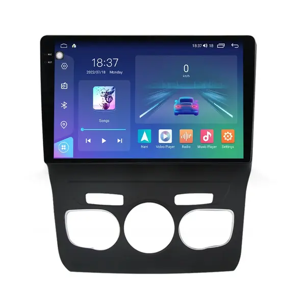 Navigatie dedicata cu Android Citroen C4 II 2009 - 2018, clima automata, 8GB RAM, Radio GPS Dual Zone, Display 2K QLED 10.36" Touchscreen, Internet Wi-Fi si slot SIM 4G, Bluetooth, MirrorLink, USB