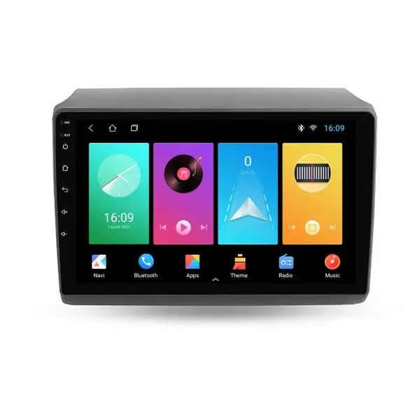 Navigatie dedicata cu Android Citroen Jumper dupa 2006 cu navigatie originala, 2GB RAM, Radio GPS Dual Zone, Display HD IPS 9" Touchscreen, Internet Wi-Fi, Bluetooth, MirrorLink, USB
