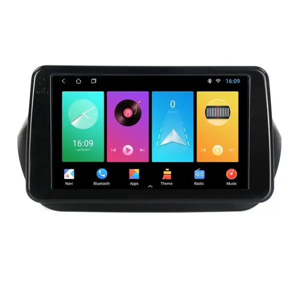 Navigatie dedicata cu Android Citroen Nemo 2008 - 2018, 2GB RAM, Radio GPS Dual Zone, Display HD IPS 9" Touchscreen, Internet Wi-Fi, Bluetooth, MirrorLink, USB