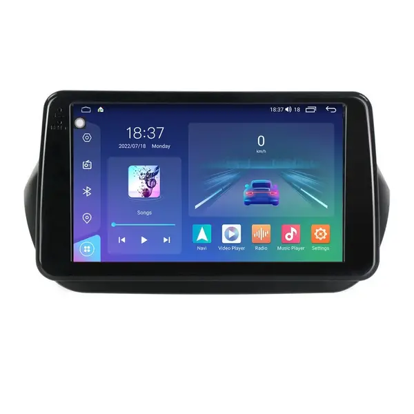 Navigatie dedicata cu Android Citroen Nemo 2008 - 2018, 8GB RAM, Radio GPS Dual Zone, Display 2K QLED 9.5" Touchscreen, Internet Wi-Fi si slot SIM 4G, Bluetooth, MirrorLink, USB